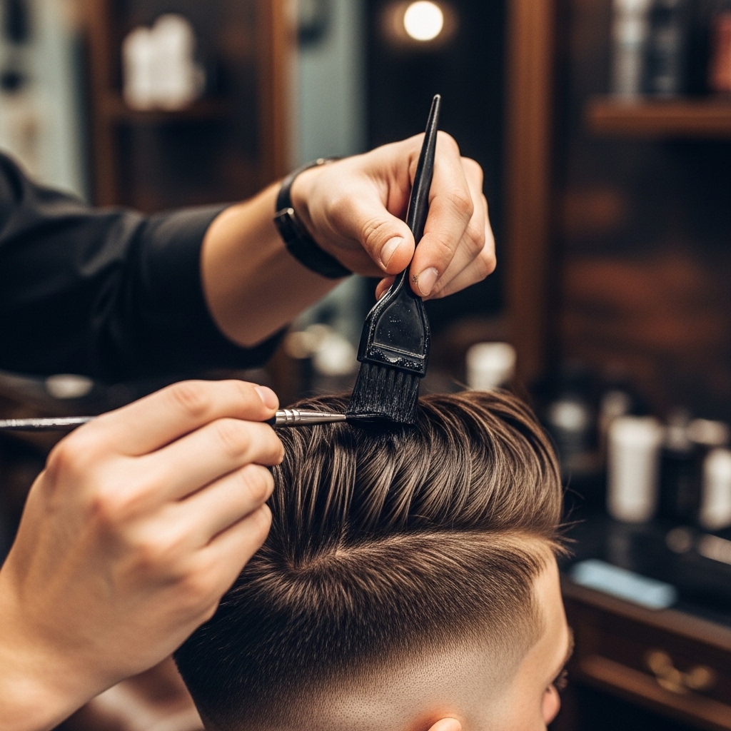 Profesyonel Saç Boyama ve Beyaz Kapatma - Sefaköy Erkek Kuaförü